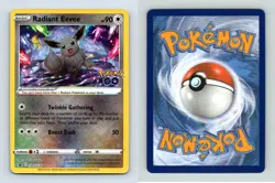 Radiant Eevee #SWSH230 SWSH Pokemon GO Holo Promo 2022 TCG Card - Image 3