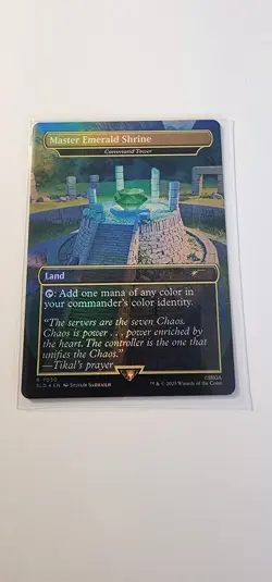 Master Emerald Shrine Command Tower () (Rainbow Foil) R Secret Lair 7030 NM Foil - Image 1