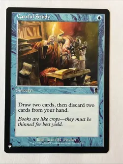 Careful Study - Retro Frame The List NM MTG - Image 1
