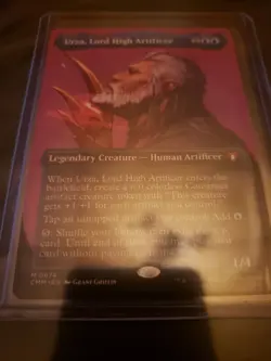 MTG COMMANDER MASTERS URZA, LORD HIGH ARTIFICER MYTHIC BORDERLESS RARE - Image 1