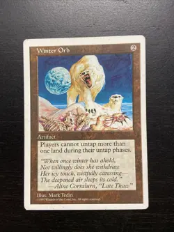 Winter Orb MTG Core Set 5th Edition Regular - Image 1