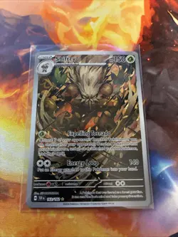 Pokemon Cards Shiftry 163/162 Illustration Rare Temporal Forces - Image 1