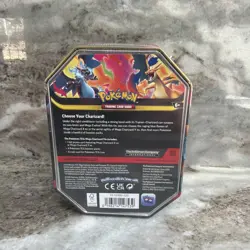 Pokemon Mega Charizard Tin with Mega Charizard Y EX Promo & Booster Packs - Image 2