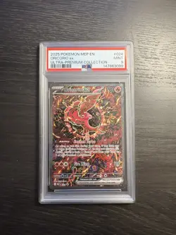 2025 POKEMON MEP EN-ME BLACK STAR PROMO #024 ORICORIO EX PSA 9 - Image 1