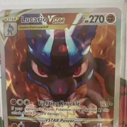 Pokemon Lucario VSTAR SWSH291 Crown Zenith ETB Holo Black Star Promo Mint SEALED - Image 3