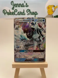 Alolan Ninetales GX (22/145) - SET NAME - Pokemon TCG - NM - Image 1