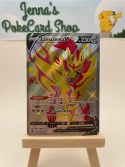 Shiny Zamazenta V (SWSH293) - Sword & Shield Promo - Pokemon TCG - NM - Image 1