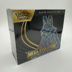 Mega Evolution Elite Trainer Box ETB Lucario NEW Pokemon - Image 1