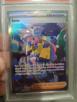 Pokemon Paldean Fates Iono Trainer 237/091 - Psa 10 - Image 2