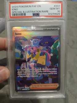 Pokemon Paldean Fates Iono Trainer 237/091 - Psa 10 - Image 4