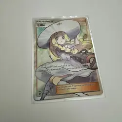 Pokemon Lillie 147/149 Sun & Moon Full Art Ultra Rare Trainer Supporter NM - Image 3