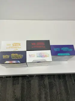 Lot of 5 Sealed Pokemon Elite Trainer Boxes - Image 5