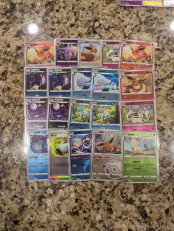 Pokemon Chinese Tcg Mixed Lot Eevee Umbreon Pokeball, Masterball NM/M - Image 1
