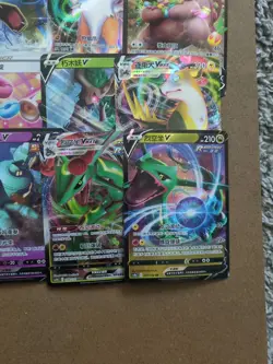 Pokemon Tcg Mixed Lot Chinese: NM/M Rayquaza, Eevee, Gyarados - Image 2