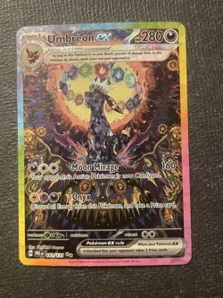 Pokemon Umbreon ex Full Art Holo 161/131 Sv: Prismatic Evolutions English - Image 1