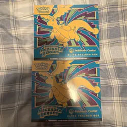 2x Pokemon TCG Ascended Heroes Pokemon Center ETB Brand New & Sealed ✅ - Image 1