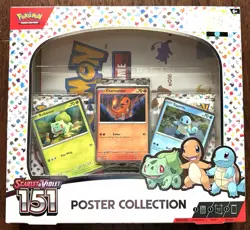 Pokemon 151 Poster Collection Brand New Factory sealed - Image 1