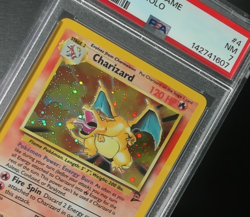 Pokemon TCG Charizard Holo Base Set 2 #4/130 PSA 7 2000 English Base Set II - Image 2