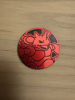 Pokemon TCG Collect 151 Nidoking Red Coin - Image 1