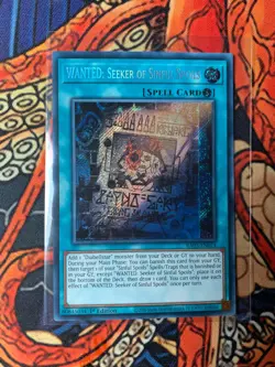 WANTED: Seeker of Sinful Spoils :: Secret Rare :: RA03-EN074 YuGiOh - Image 1