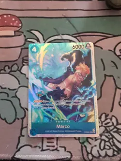 One Piece TCG Marco PRB02-008 SR One Piece the Best Vol. 2 NM - Image 1