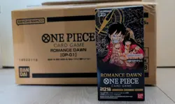 One Piece TCG OP-01 OP01 Romance Dawn Japanese Booster Box Sealed 24 Packs - Image 1