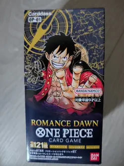 One Piece TCG OP-01 OP01 Romance Dawn Japanese Booster Box Sealed 24 Packs - Image 3