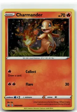 Charmander - Promo SWSH: Sword & Shield Promo Cards SWSH092 NM - Image 1