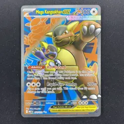 Mega Kangaskhan ex Full Art - 164/132 Mega Evolutions - Ultra Rare Pokemon Card - Image 1