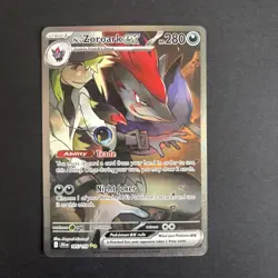 Pokemon TCG N's Zoroark EX Holo Card 185/159 Sv09: Journey Together - Image 2
