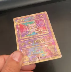 Pokemon Card TCG Ancient Mew 2000 Movie Promo Holo Card WOTC (Has Damage) - Image 2