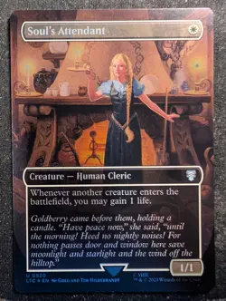 Soul's Attendant - Foil Borderless - LOTR Tales of Middle Earth (MTG) - Image 1