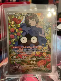 Erika's Tangela 218/217 Pokemon TCG Ascended Heroes Illustration Rare NM - Image 1