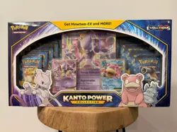 Pokemon TCG XY Evolutions Kanto Power Collection Box Mewtwo Slowbro EX Sealed - Image 1