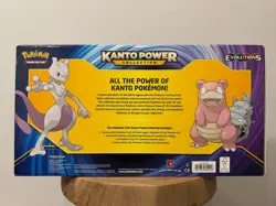 Pokemon TCG XY Evolutions Kanto Power Collection Box Mewtwo Slowbro EX Sealed - Image 4