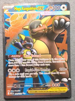 Pokemon English - Mega Evolution - Mega Kangaskhan ex 164/132 - NM/M - Image 1