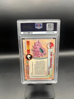 1999 Nidorino Topps tv Pokemon #33 PSA 10 - Image 2