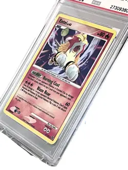 2007 Pokemon Diamond & Pearl Secret Wonders 4 Entei-Holo PSA 8 NO HOLO BLEED - Image 5
