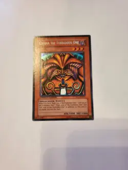 Yugioh Exodia The Forbiden One MC1-EN001 Secret Rare Limited Edition LP - Image 2