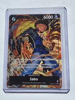 One Piece TCG Sabo Alt Art PRB02-014 English The Best Vol. 2 - Image 1