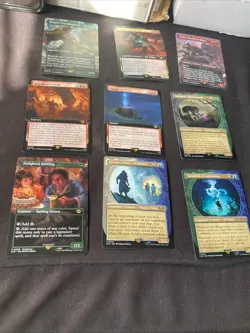 MTG Lord Of The Rings Tales Of Middle Earth- 19 Cards All Rare Borderless Lot - Image 2