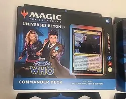 Magic The Gathering Doctor Who Set of All 4 Commander Decks Complete - Image 2