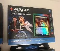 Magic The Gathering Doctor Who Set of All 4 Commander Decks Complete - Image 3