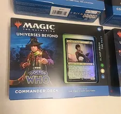 Magic The Gathering Doctor Who Set of All 4 Commander Decks Complete - Image 4