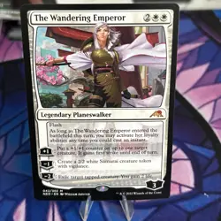 The Wandering Emperor Kamigawa: Neon Dynasty Regular - Image 1