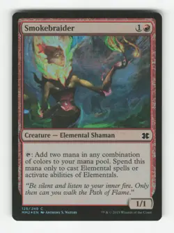 Smokebraider C Modern Masters 2015 125 LP Foil MTG - Image 1