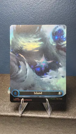 Island (0263) (Borderless) L Instant Foil Edge of Eternities 263 NM - Image 1