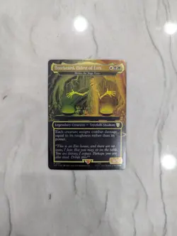 MTG: LOTR: Treebeard, Eldest of Ents - Doran, the Siege Tower Foil #0517 Rare NM - Image 1