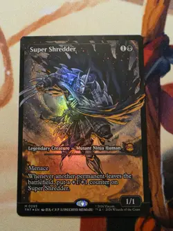 Super Shredder (Showcase) Teenage Mutant Ninja Turtles Foil - Image 1