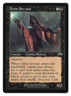 Grim Servant (Retro Frame) U Modern Horizons 3 409 NM - Image 1